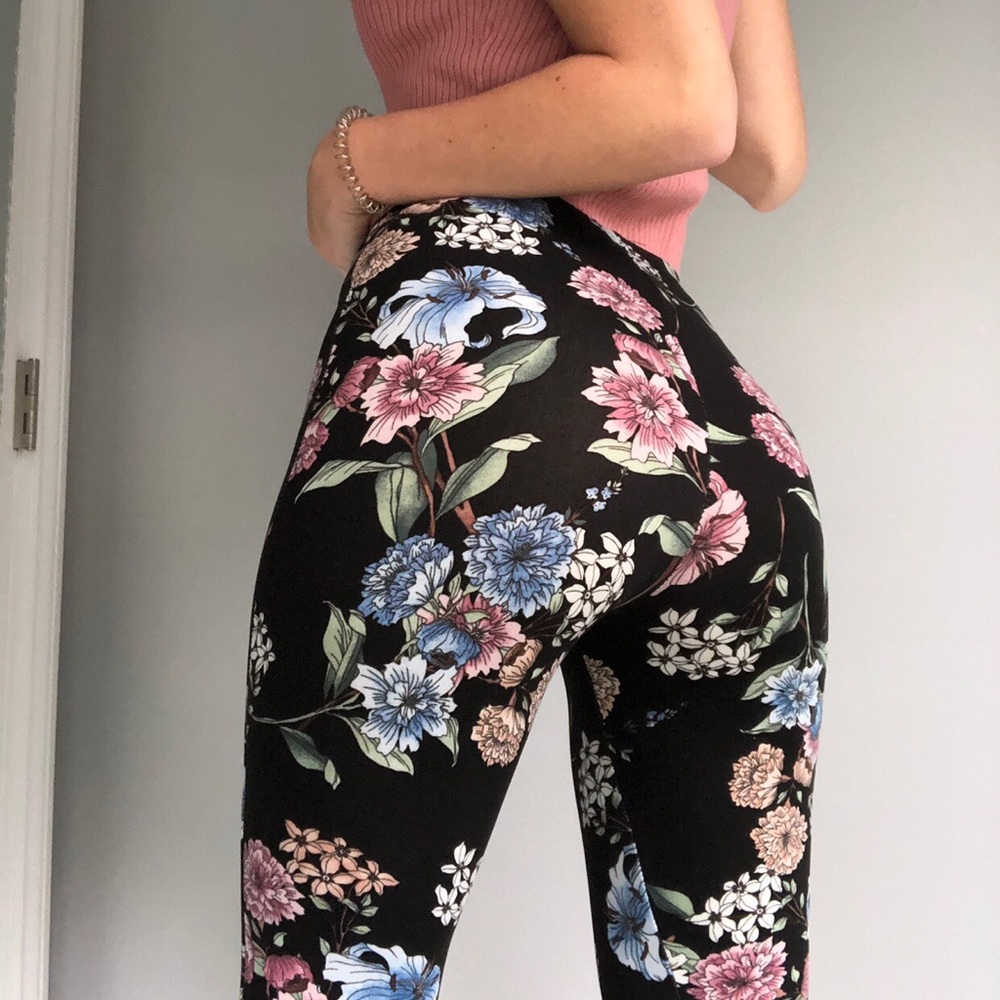 Forever 21 Floral Pants